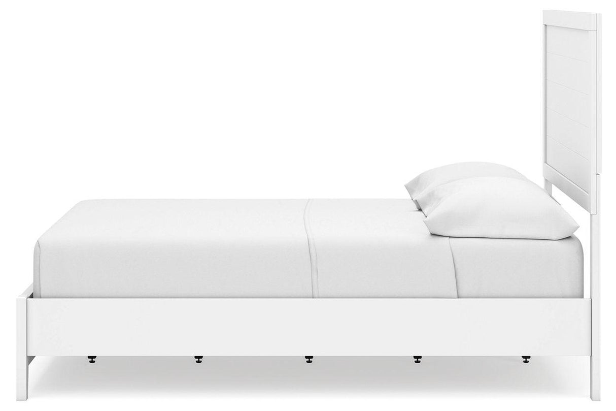 Binterglen White Full Panel Bed by Ashley at Eve Furniture