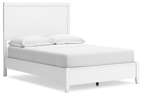 Binterglen White Full Panel Bed by Ashley at Eve Furniture