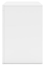 Binterglen White Nightstand by Ashley at Eve Furniture