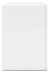 Binterglen White Nightstand by Ashley at Eve Furniture