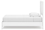 Binterglen White Twin Panel Bed by Ashley at Eve Furniture