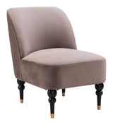 Bintulu Taupe Accent Chair by Zuomod at Eve Furniture
