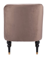 Bintulu Taupe Accent Chair by Zuomod at Eve Furniture