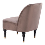 Bintulu Taupe Accent Chair by Zuomod at Eve Furniture