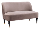 Bintulu Taupe Loveseat by Zuomod at Eve Furniture