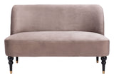 Bintulu Taupe Loveseat by Zuomod at Eve Furniture