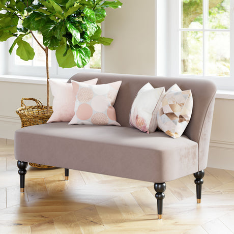 Bintulu Taupe Loveseat by Zuomod at Eve Furniture