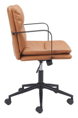 Birao Brown Office Chair by Zuomod at Eve Furniture