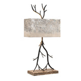 Birch Black/Brown Table Lamp by Crestview at Eve Furniture