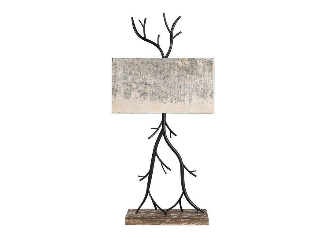 Birch Black/Brown Table Lamp by Crestview at Eve Furniture
