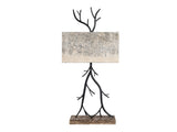 Birch Black/Brown Table Lamp by Crestview at Eve Furniture