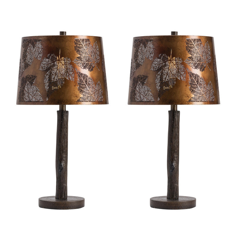 Birch Forest Brown Table Lamp by Crestview at Eve Furniture