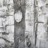 Birch Trees by Studio M a Hand Embellished Gallery-Wrapped Canvas Print by Mercana at Eve Furniture