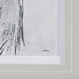 Bird Portrait Sketch I by Mercana Studio Hand Embellished Framed Art Print Matted under Glass by Mercana at Eve Furniture