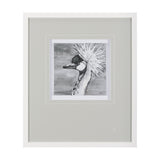 Bird Portrait Sketch II by Mercana Studio Hand Embellished Framed Art Print Matted under Glass by Mercana at Eve Furniture