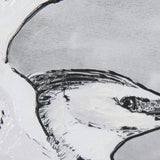 Bird Portrait Sketch III by Mercana Studio Hand Embellished Framed Art Print Matted under Glass by Mercana at Eve Furniture