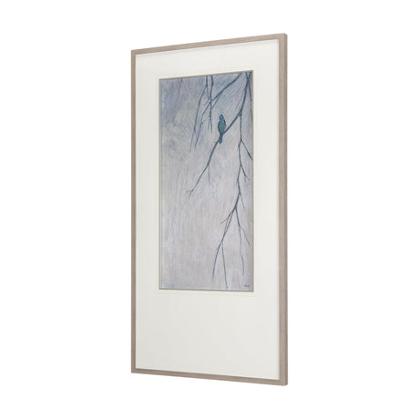 Bird Song I by Mercana Studio a Hand Embellished Textured Framed Art Print Matted under Glass by Mercana at Eve Furniture
