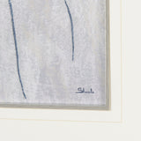 Bird Song I by Mercana Studio a Hand Embellished Textured Framed Art Print Matted under Glass by Mercana at Eve Furniture