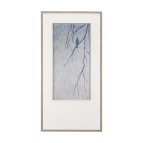 Bird Song I by Mercana Studio a Hand Embellished Textured Framed Art Print Matted under Glass by Mercana at Eve Furniture