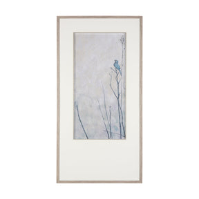Bird Song II by Mercana Studio a Hand Embelished Textured Framed Art Print Matted under Glass by Mercana at Eve Furniture