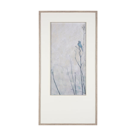 Bird Song II by Mercana Studio a Hand Embelished Textured Framed Art Print Matted under Glass by Mercana at Eve Furniture
