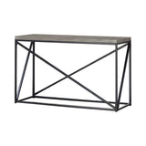 Birdie Gray Rectangular Sofa Table Sonoma by Coaster at Eve Furniture