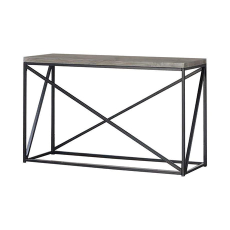 Birdie Gray Rectangular Sofa Table Sonoma by Coaster at Eve Furniture