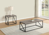 Birdie Sonoma Gray 2-Piece Coffee and End Table Set by Coaster at Eve Furniture