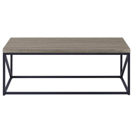 Birdie Sonoma Gray 2-Piece Coffee and End Table Set by Coaster at Eve Furniture