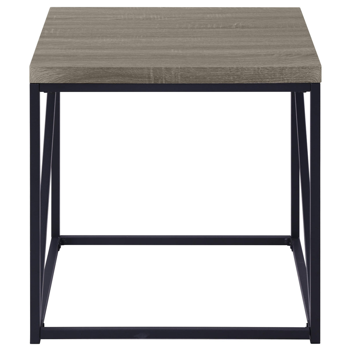 Birdie Sonoma Gray 2-Piece Coffee and End Table Set by Coaster at Eve Furniture