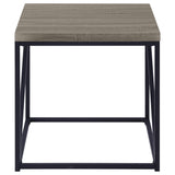 Birdie Sonoma Gray 3-Piece Coffee and End Table Set by Coaster at Eve Furniture