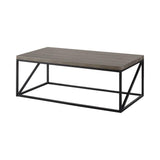 Birdie Sonoma Gray Rectangular Coffee Table by Coaster at Eve Furniture