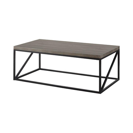 Birdie Sonoma Gray Rectangular Coffee Table by Coaster at Eve Furniture