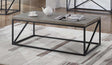 Birdie Sonoma Gray Rectangular Coffee Table by Coaster at Eve Furniture