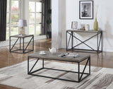 Birdie Square End Table Sonoma Gray