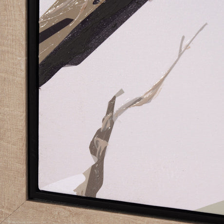 Birds & Apples II by Mercana Studio a Hand Embellished Textured Framed Canvas by Mercana at Eve Furniture
