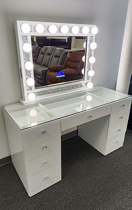 Biri (Bluetooth & Speaker) Vanity Set by New Era Innovations at Eve Furniture