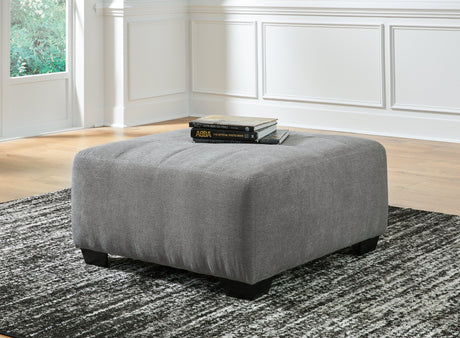 Birkdale Court Gray Oversized Accent Ottoman by Ashley at Eve Furniture