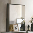 Birsfelden White/Metallic Gray Mirror by Furniture of America at Eve Furniture