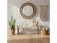 Biscayne Beige/Brown Accent Bench by Crestview at Eve Furniture
