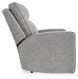 Biscoe Pewter Power Recliner