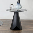 Bishop Black/Gray End Table by Furniture of America at Eve Furniture