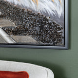 Bismark Brown/Green Canvas by Crestview at Eve Furniture