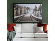 Bismark Brown/Green Canvas by Crestview at Eve Furniture