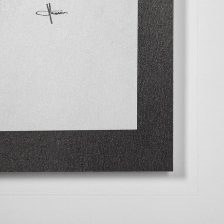 Bison I by Mercana Studio a Hand Embellished Textured Framed Art Print Matted under Glass by Mercana at Eve Furniture