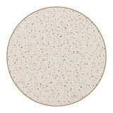 Bite Beige & Gold Bistro Table by Zuomod at Eve Furniture