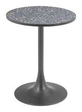 Bite Black Bistro Table by Zuomod at Eve Furniture