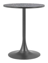 Bite Black Bistro Table by Zuomod at Eve Furniture