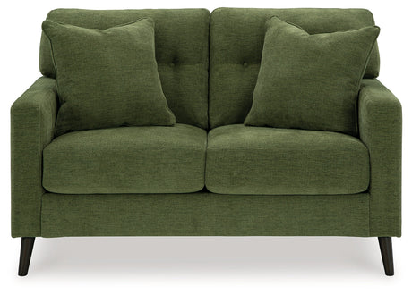 Bixler Olive Loveseat