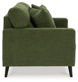 Bixler Olive Loveseat by Ashley at Eve Furniture